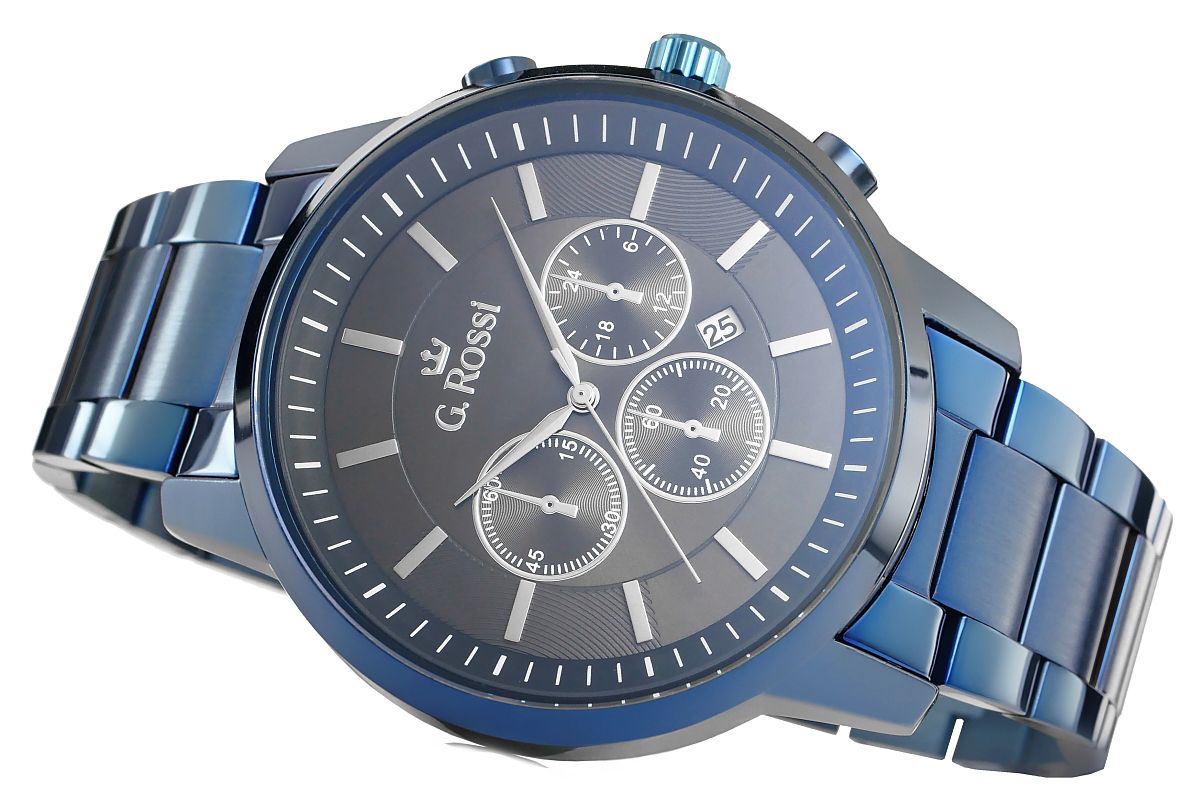 Zegarek Męski G.Rossi 6647B-6F1 + BOX – zdjęcie 3