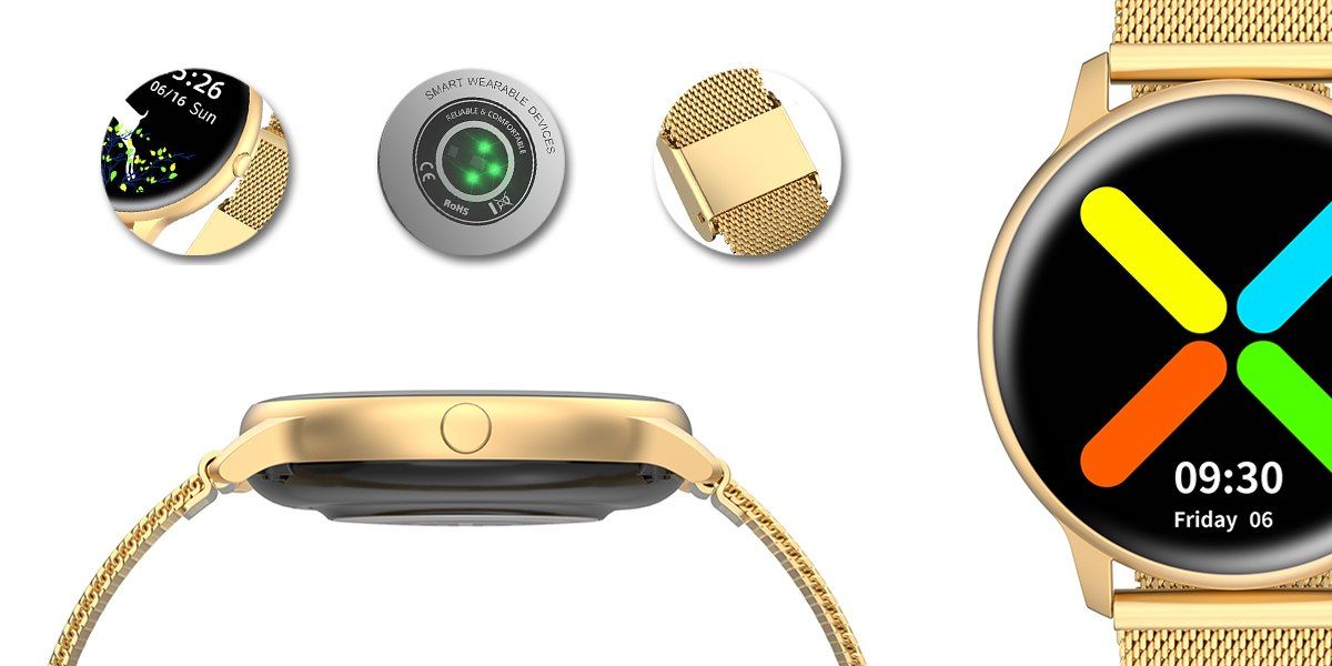 Damski SMARTWATCH G.Rossi SW015-5 Złoty – zdjęcie 9