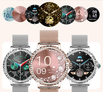 Smartwatch Damski Rubicon RNCF19-1 Silver  Bransoleta + Pasek – zdjęcie 9