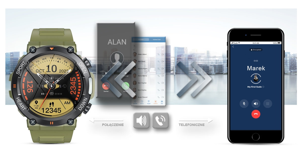 Smartwatch Gravity GT7-3 PRO – zdjęcie 9