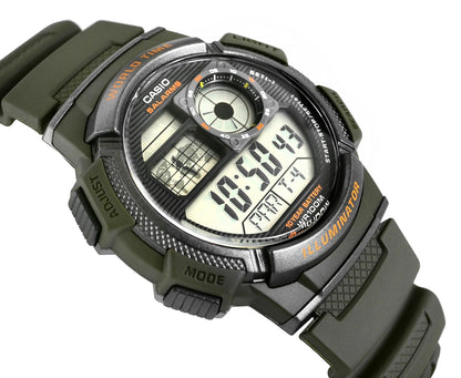 Zegarek Męski CASIO AE-1000W-3AVDF + BOX – zdjęcie 2