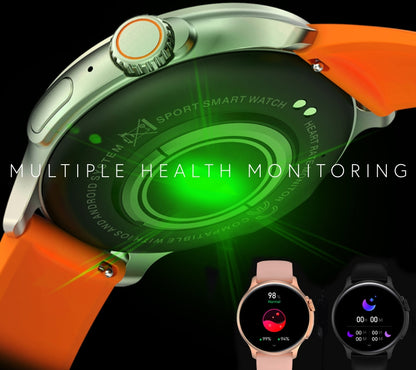 Smartwatch Męski RUBICON RNCF12 Tytan/Orange SMARUB245 – zdjęcie 9