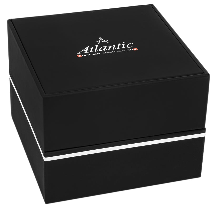 Zegarek Damski Atlantic Royal Diamonds 29044.45.37 + BOX – zdjęcie 9