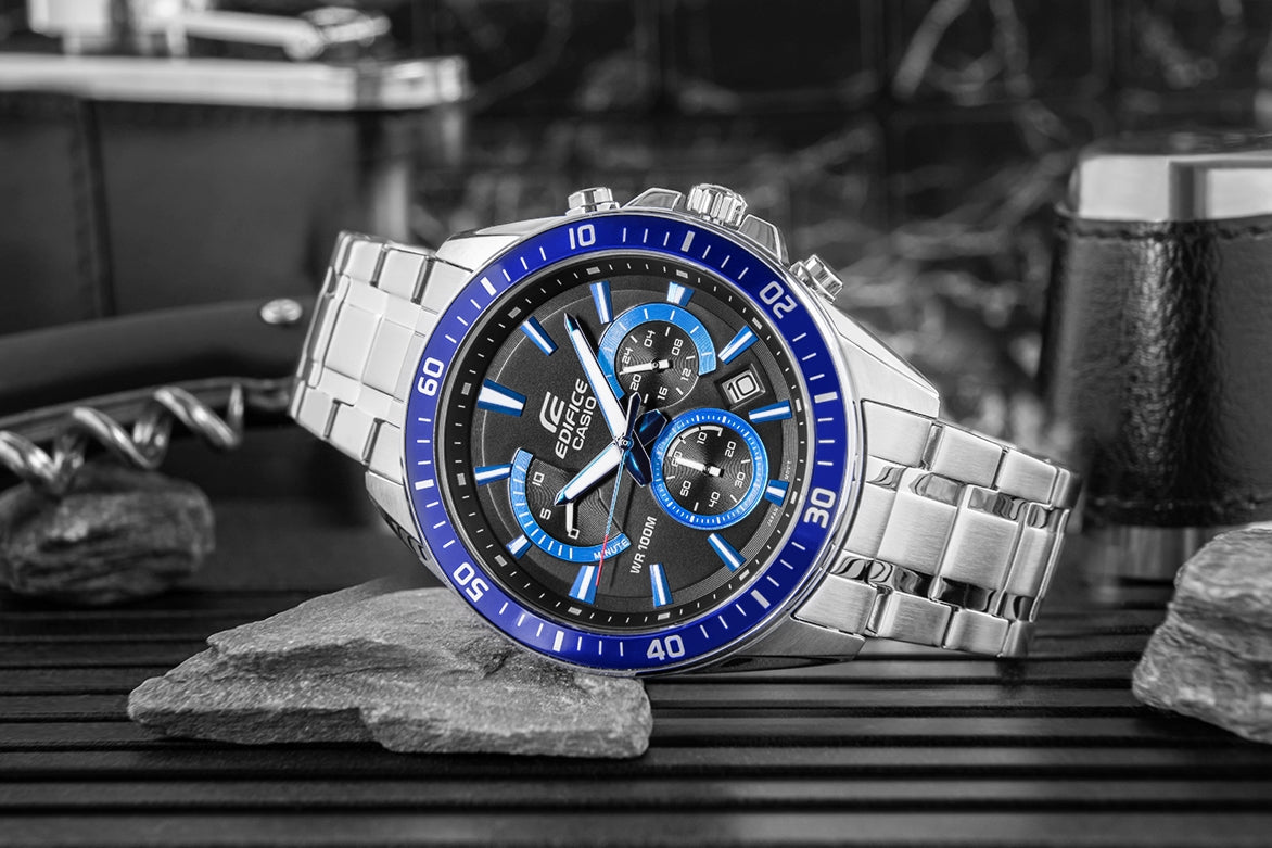 Zegarek Męski CASIO EDIFICE EFR-552D-1A2VUEF + BOX – zdjęcie 6