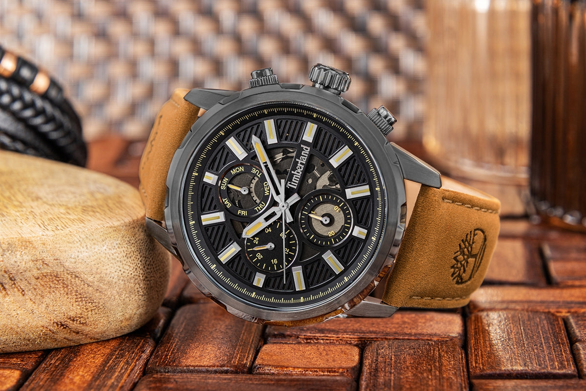 Zegarek Męski TIMBERLAND Hampton TDWGF0056101 + BOX – zdjęcie 8