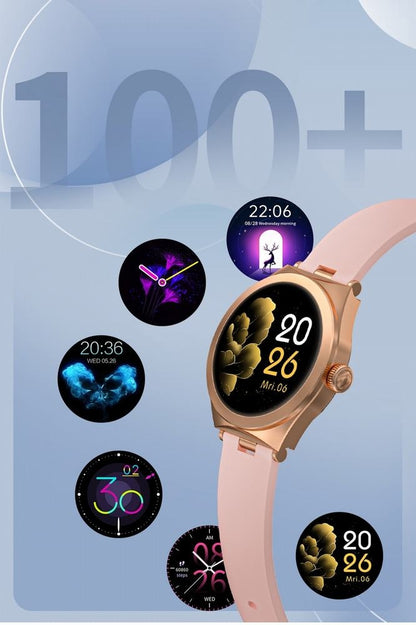 Smartwatch Gravity Różowe Złoto Różowy GT25-2 – zdjęcie 9