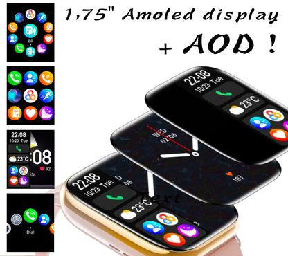 Smartwatch Damski Rubicon RNCF31 ROSE GOLD Bransoleta + 2 Paski – zdjęcie 8