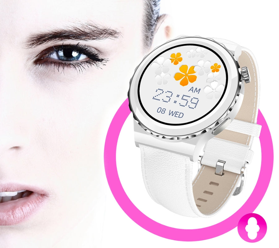Smartwatch Damski Rubicon RNCE92 PRO White/2 x Pasek SMARUB171 – zdjęcie 9