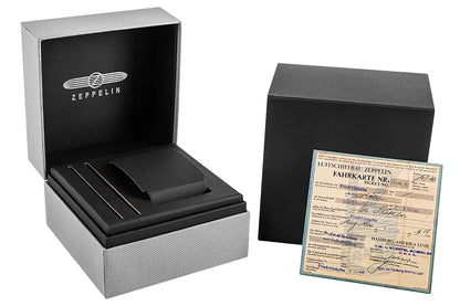 Zegarek Męski ZEPPELIN 100 Yahre 7640-1 + BOX – zdjęcie 3