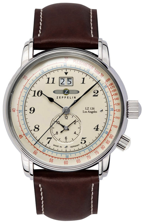Zegarek Męski ZEPPELIN LZ126 Los Angeles 8644-5 + BOX