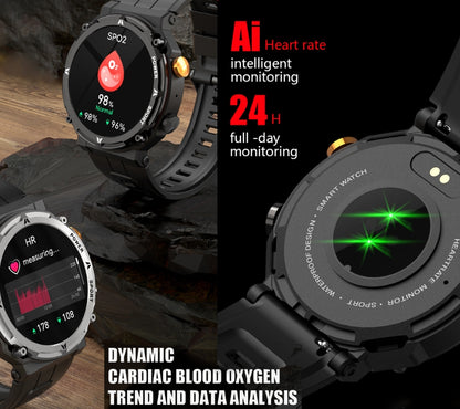 Smartwatch Męski Rubicon RNCF25-1 BLACK – zdjęcie 9