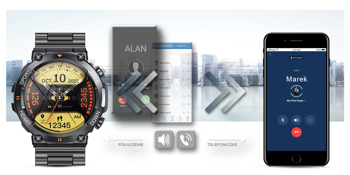 Smartwatch Gravity GT7-2 PRO – zdjęcie 9