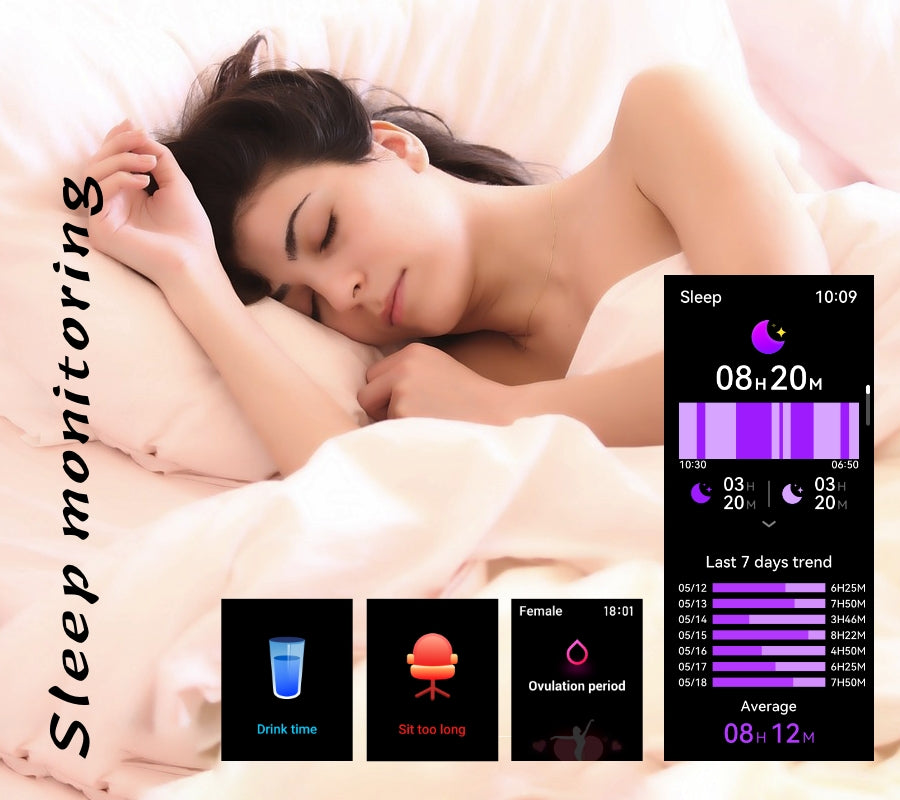Smartwatch Damski Rubicon RNCF31 BLACK – zdjęcie 9